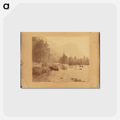 アートポストカード-Tutokanula. Valley of the Yosemite. (The Great Chief) "El Capitan."
 - エドワード マイブリッジ Postcard.