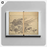 Hokusai's One Hundred Views of Mount Fuji - Katsushika Hokusai Canvas.