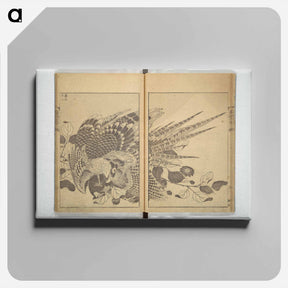 アートパネル-Hokusai's One Hundred Views of Mount Fuji - 葛飾 北斎 Canvas.