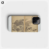Hokusai's One Hundred Views of Mount Fuji - Katsushika Hokusai Phone Case.
