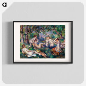 アートポスター-Bathers in the Forest
 - バーンズ・コレクション Poster.