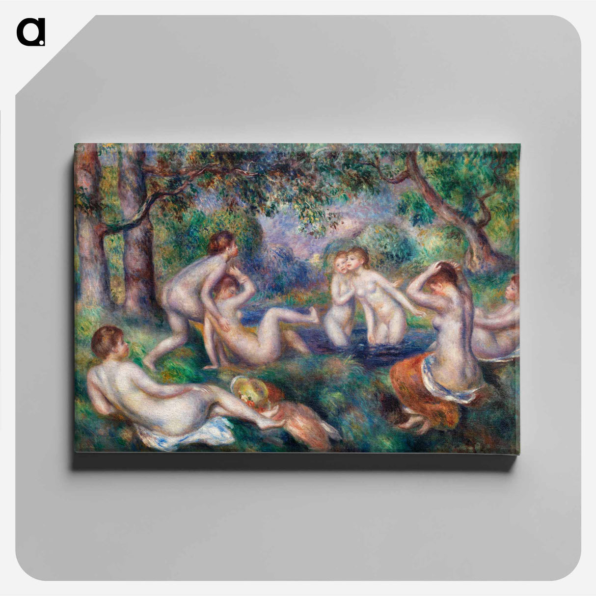 アートパネル-Bathers in the Forest
 - バーンズ・コレクション Canvas.