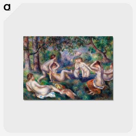 アートポストカード-Bathers in the Forest
 - バーンズ・コレクション Postcard.