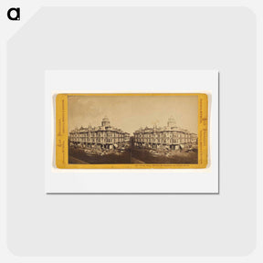 アートポストカード-Grand Hotel, Market, Montgomery and Second Streets
 - エドワード マイブリッジ Postcard.