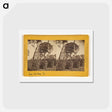 アートポストカード-Las Nubes, Matapala Tree
 - エドワード マイブリッジ Postcard.