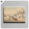 アートパネル-A Coach and Four Passing Through Chippenham, Wiltshire
 - イェール大学アートギャラリー Canvas.