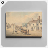 アートパネル-A Coach and Four Passing Through Chippenham, Wiltshire
 - イェール大学アートギャラリー Canvas.