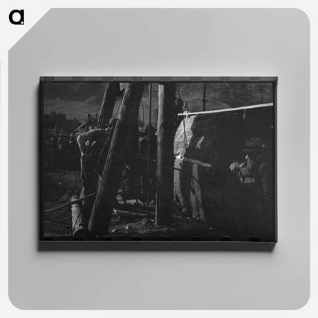 アートパネル-Cotton Seed Warehouse
 - ラッセル リー Canvas.