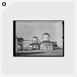 アートポストカード-Cotton Seed Warehouse
 - ラッセル リー Postcard.