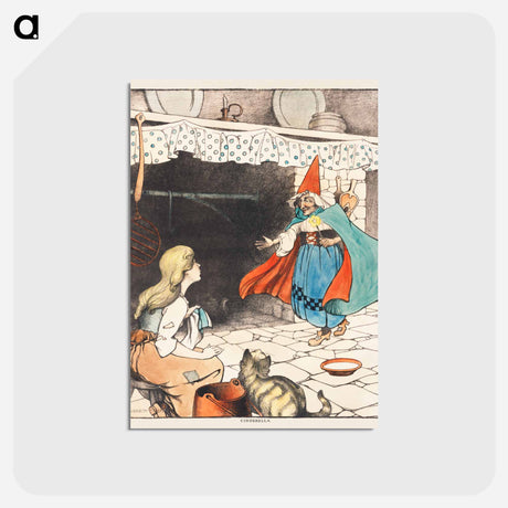 アートポストカード-Cinderella
 - ボストン公共図書館 Postcard.