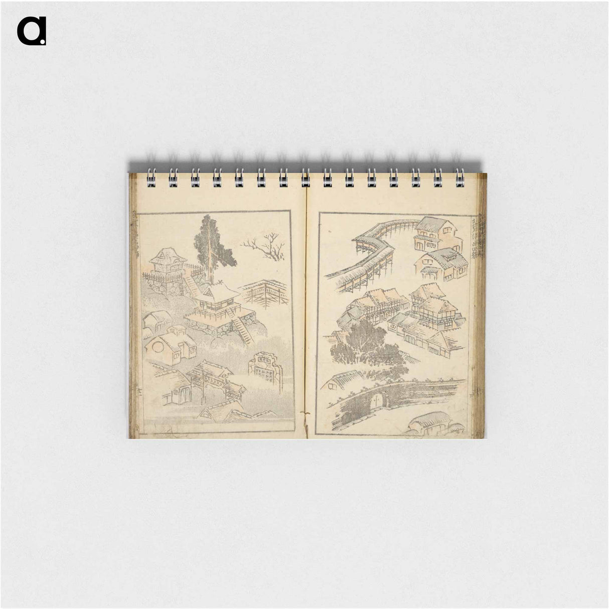 Random sketches by Hokusai volumes 1 to 11 - 葛飾 北斎 Memo.