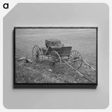 アートパネル-Cimarron Statue
 - ラッセル リー Canvas.