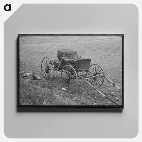 アートパネル-Cimarron Statue
 - ラッセル リー Canvas.