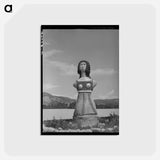 アートポストカード-Cimarron Statue
 - ラッセル リー Postcard.