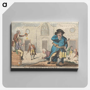 アートパネル-The Watchman of the State
 - イェール大学アートギャラリー Canvas.