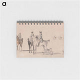 アートメモ帳-The Duke of Cumberland With a Gentleman and a Groom, All Mounted, and Dogs
 - イェール大学アートギャラリー Memo.