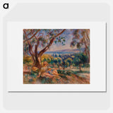 アートポスター-Landscape with Figures, near Cagnes
 - バーンズ・コレクション Poster.