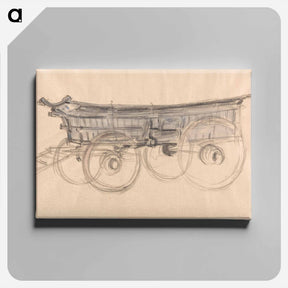 アートパネル-Sussex Farm Wagon
 - イェール大学アートギャラリー Canvas.
