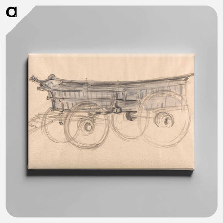 アートパネル-Sussex Farm Wagon
 - イェール大学アートギャラリー Canvas.