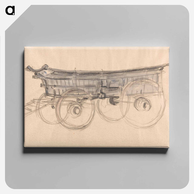 アートパネル-Sussex Farm Wagon
 - イェール大学アートギャラリー Canvas.