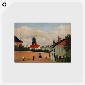 アートポストカード-Outskirts of Paris
 - バーンズ・コレクション Postcard.