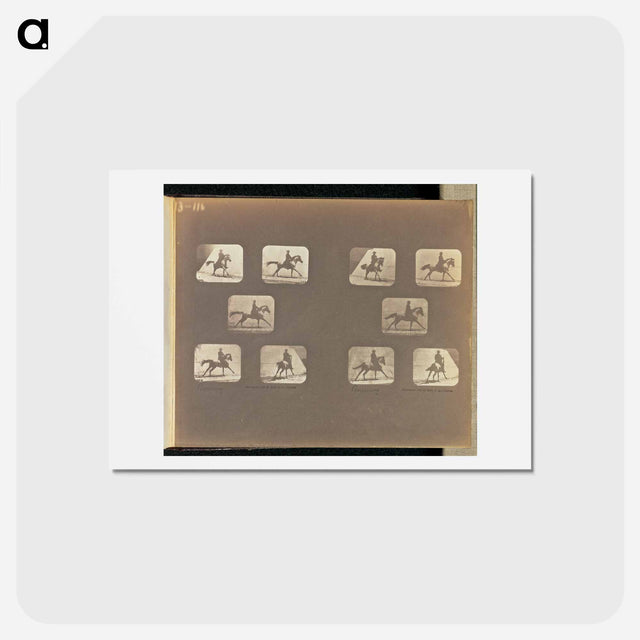 アートポストカード-Running
 - エドワード マイブリッジ Postcard.