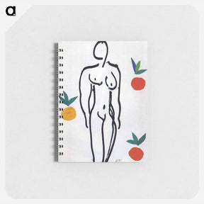 アートメモ帳-Nude with Oranges - アンリ マティス Memo.