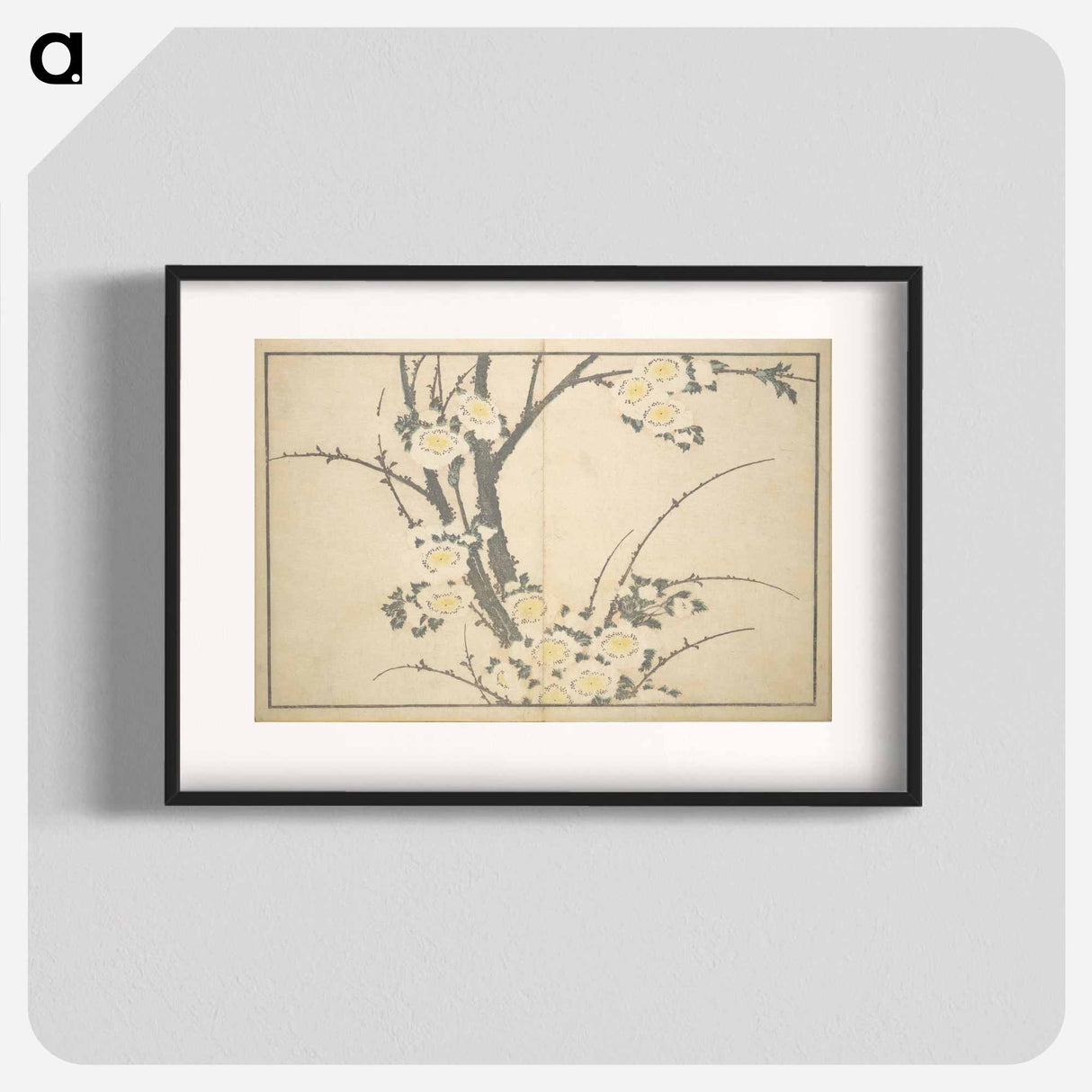 A Realistic Sketchbook by Hokusai - Katsushika Hokusai Poster.
