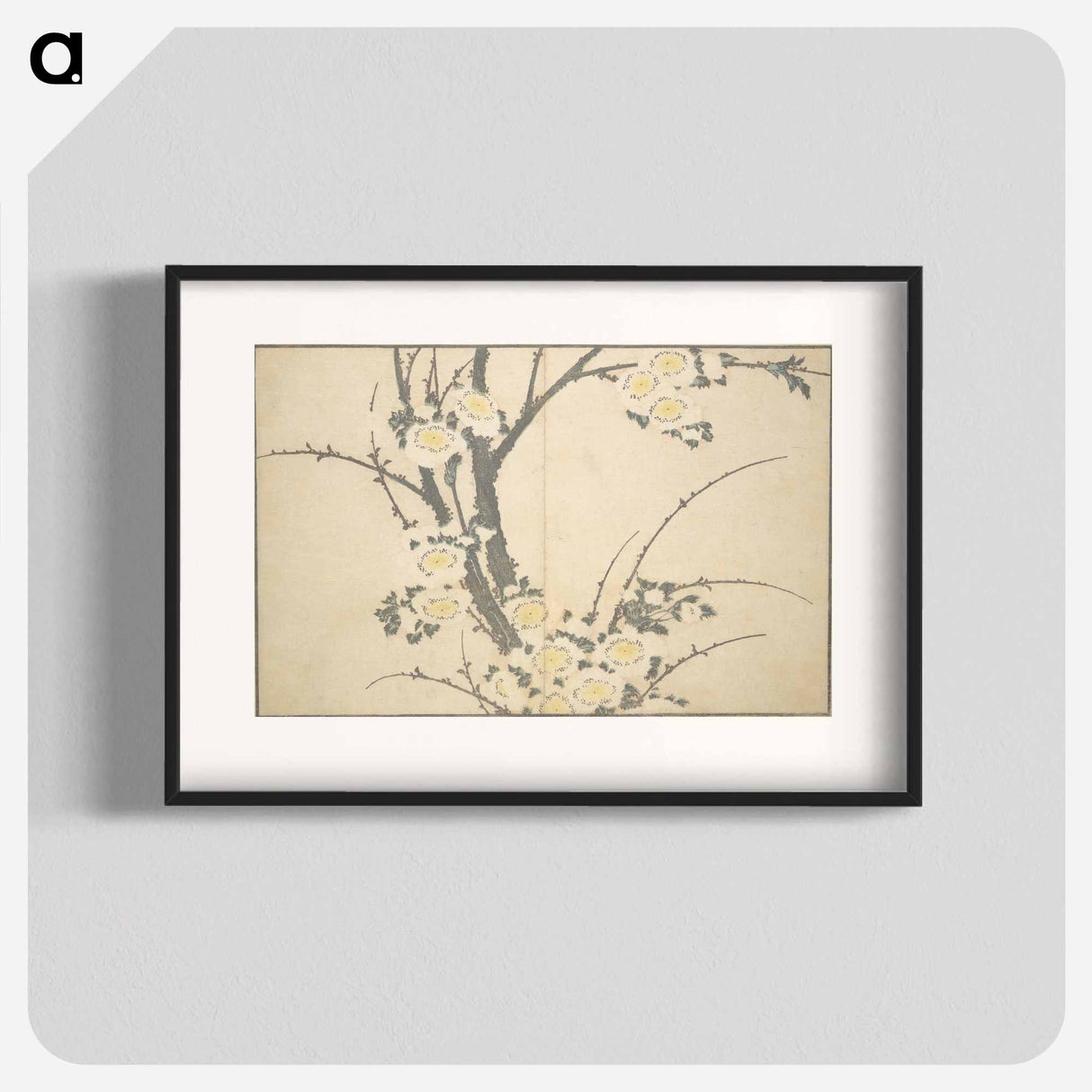 アートポスター-A Realistic Sketchbook by Hokusai - 葛飾 北斎 Poster.