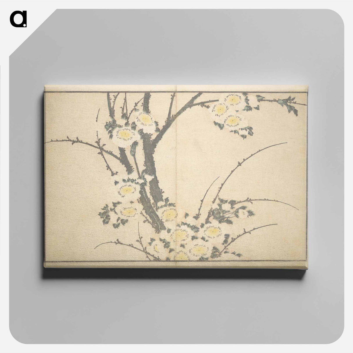 A Realistic Sketchbook by Hokusai - Katsushika Hokusai Canvas.