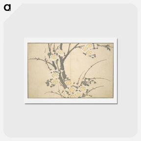 アートポストカード-A Realistic Sketchbook by Hokusai - 葛飾 北斎 Postcard.