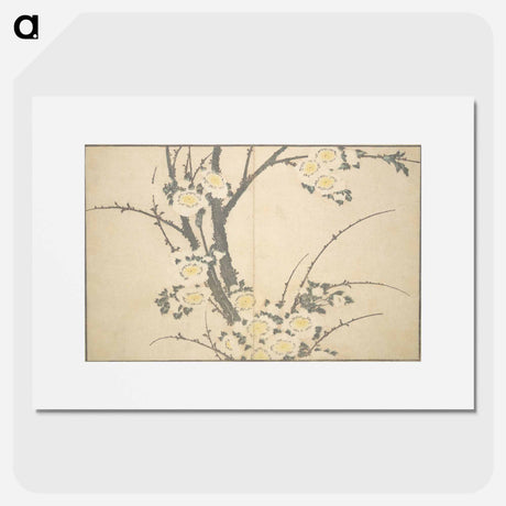 アートポスター-A Realistic Sketchbook by Hokusai - 葛飾 北斎 Poster.