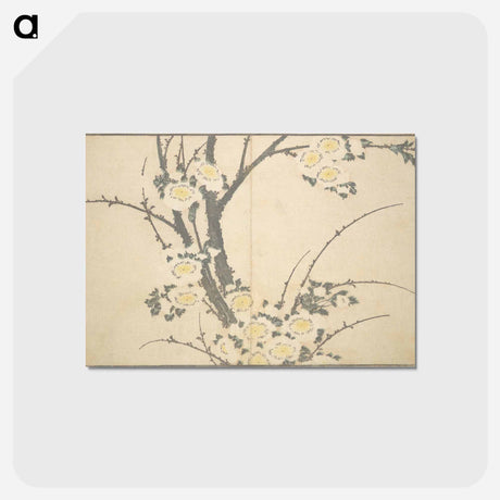 アートポストカード-A Realistic Sketchbook by Hokusai - 葛飾 北斎 Postcard.