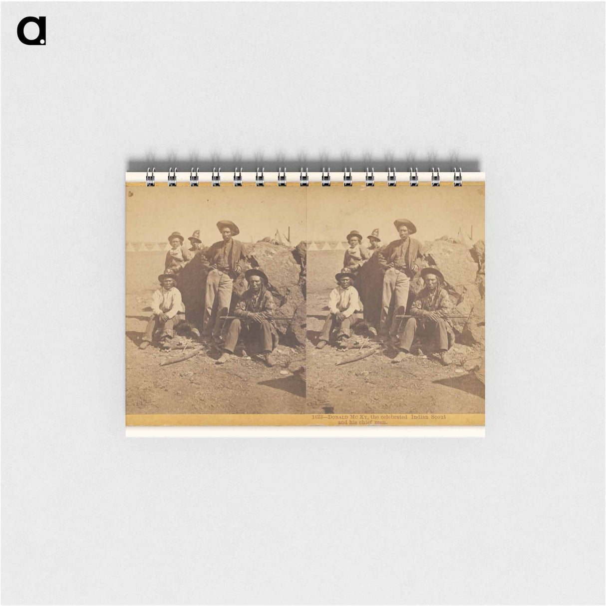 アートメモ帳-Donald McKy and His Chief Men
 - エドワード マイブリッジ Memo.