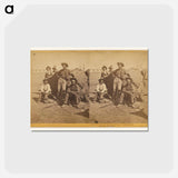 アートポストカード-Donald McKy and His Chief Men
 - エドワード マイブリッジ Postcard.