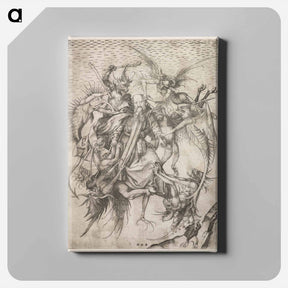 アートパネル-The Tribulations of St. Anthony
 - セントルイス美術館 Canvas.