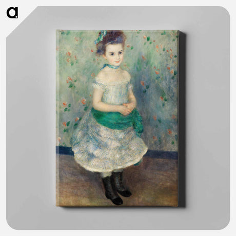 アートパネル-Portrait of Jeanne Durand-Ruel
 - バーンズ・コレクション Canvas.