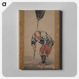 Hokusai's Fisherman - Katsushika Hokusai Canvas.