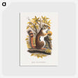 アートポストカード-Red Squirrel
 - ボストン公共図書館 Postcard.