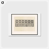 アートポストカード-Ox Walking
 - エドワード マイブリッジ Postcard.