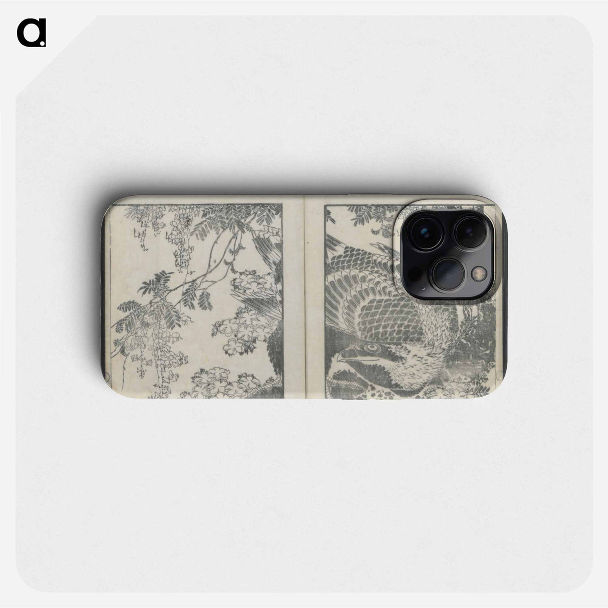 Examples of hokusai's drawing - 葛飾 北斎 Phone Case.