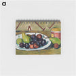アートメモ帳-Plate with Fruit and Pot of Preserves
 - バーンズ・コレクション Memo.