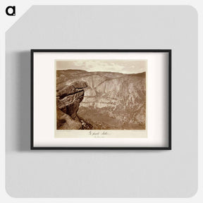 アートポスター-Yo-Semite Falls from Glacier Point
 - エドワード マイブリッジ Poster.
