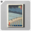 アートパネル-Sudden Shower Over Ōhashi Bridge and Atake
 - セントルイス美術館 Canvas.