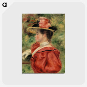 アートポストカード-Woman with Glove
 - バーンズ・コレクション Postcard.