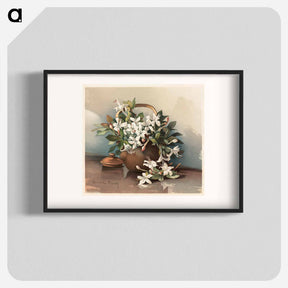 アートポスター-Wild Azaleas and Wild Roses No 3
 - ボストン公共図書館 Poster.