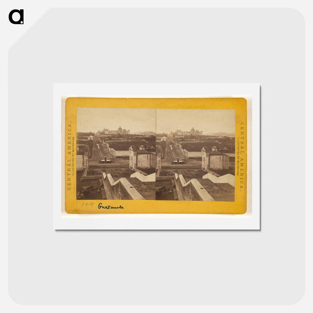 アートポストカード-Guatemala, from Church of Calvario
 - エドワード マイブリッジ Postcard.