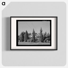 アートポスター-Suburban Portland House
 - ラッセル リー Poster.