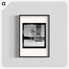 アートポスター-Kitchen door of Zollie Lyon's house - ドロテア ラング Poster.