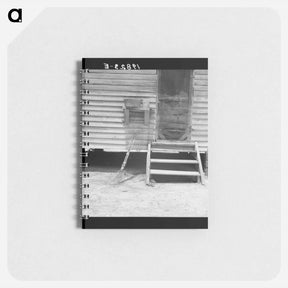 アートメモ帳-Kitchen door of Zollie Lyon's house - ドロテア ラング Memo.